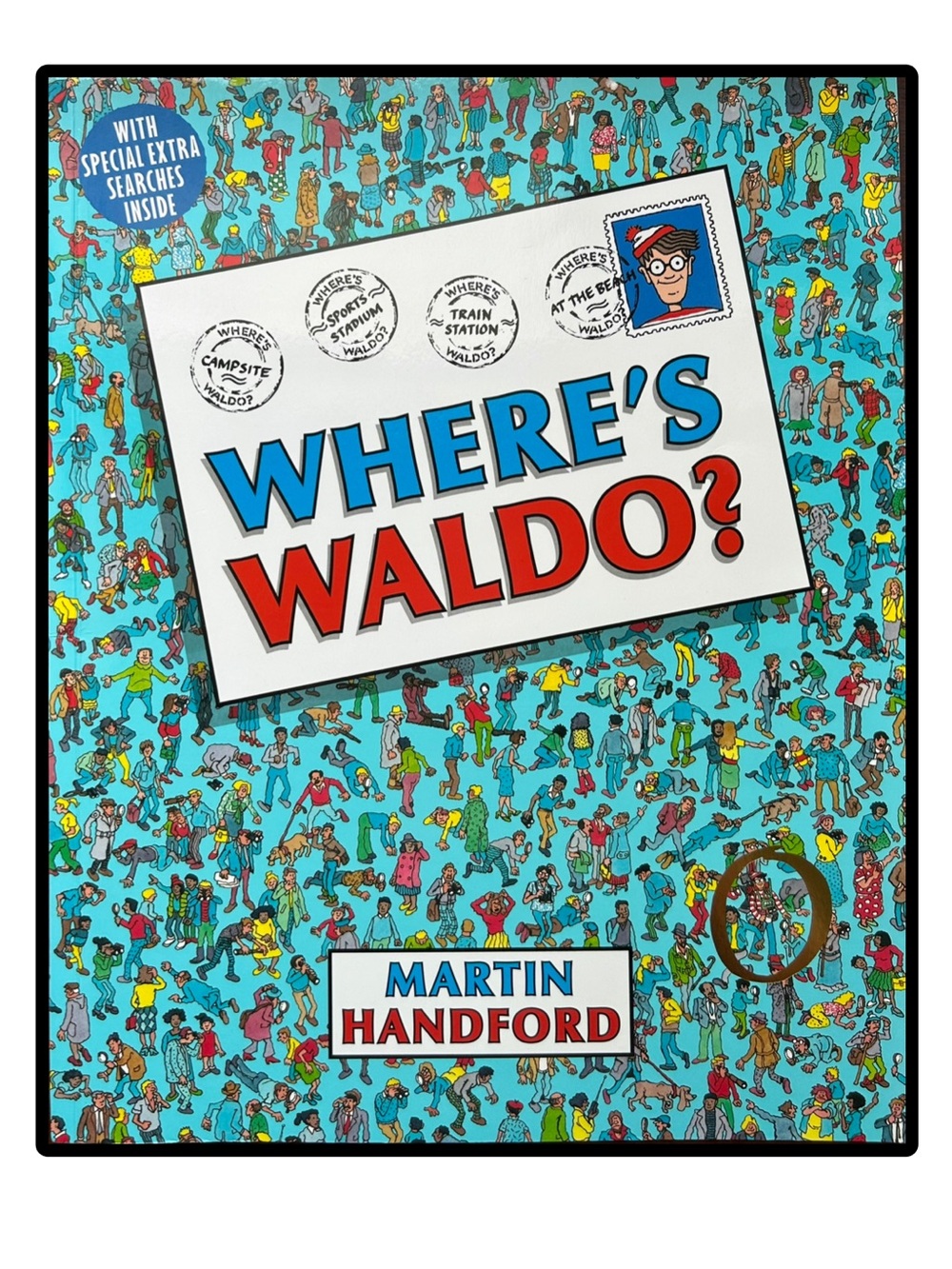 Where's Waldo? Large Softcover Book by MARTIN HANDFORD
